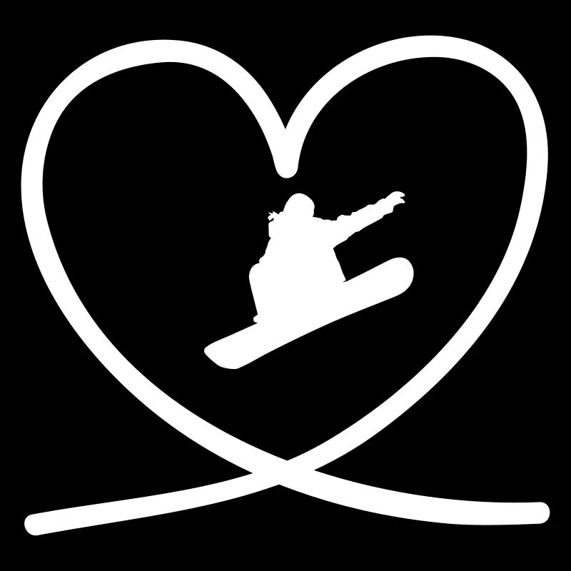 I love snowboarding
