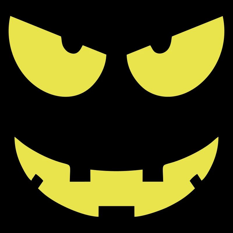 Bouche des yeux d'Halloween