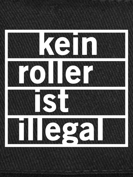 Kein Roller ist illegal
