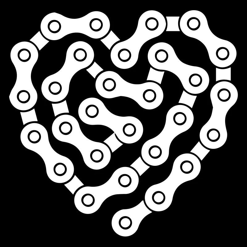 Coeur de maillons de la chaîne
