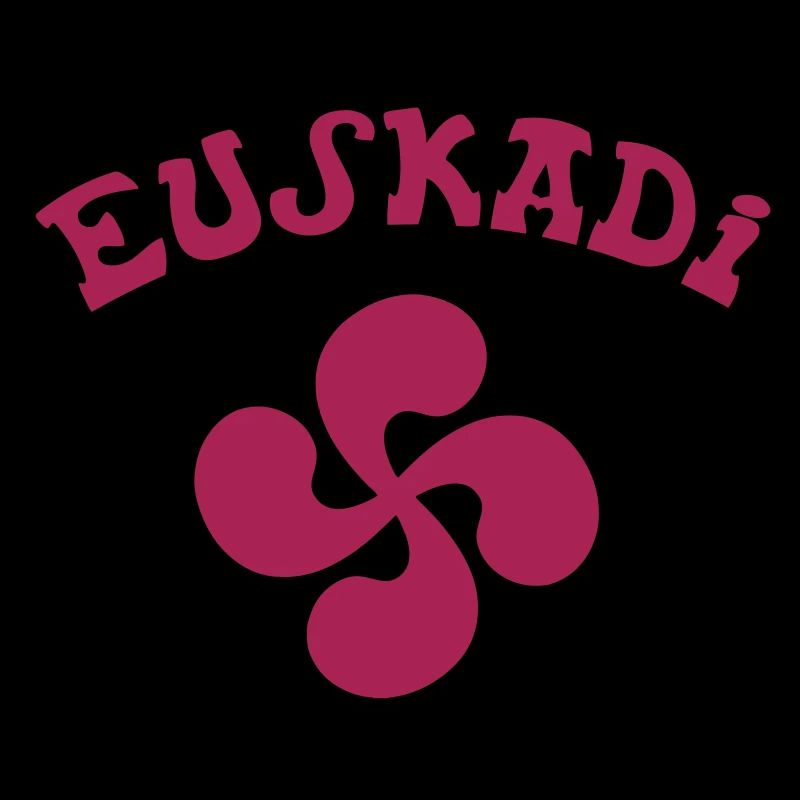 Croix Basque Rouge vectoriel