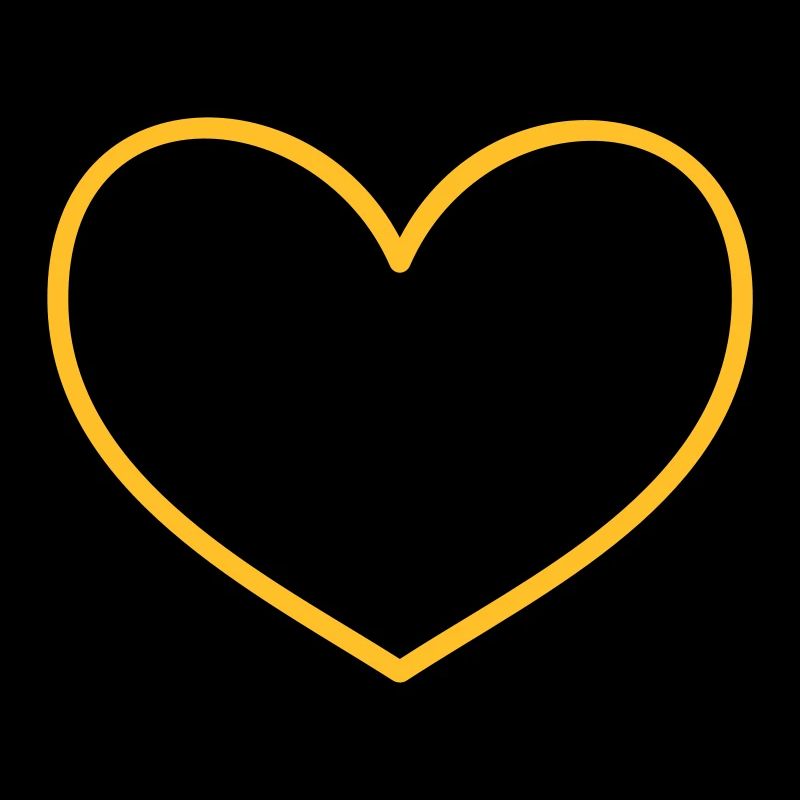 Coeur (contour, 1c)