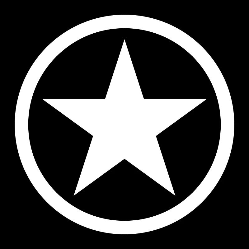 Star in circle