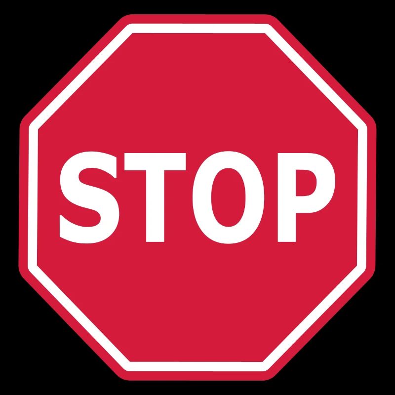 STOP Stoppschild Stopp