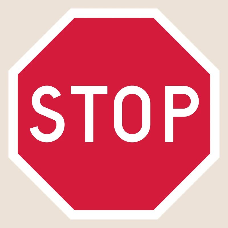 Panneau stop