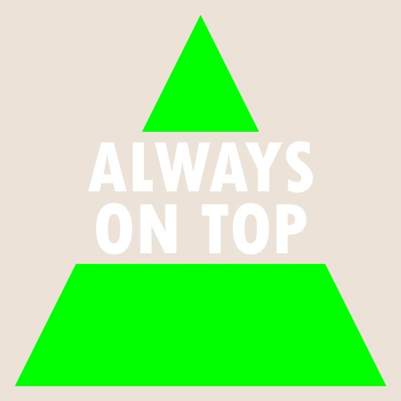 Toujours au sommet (triangle divisé)