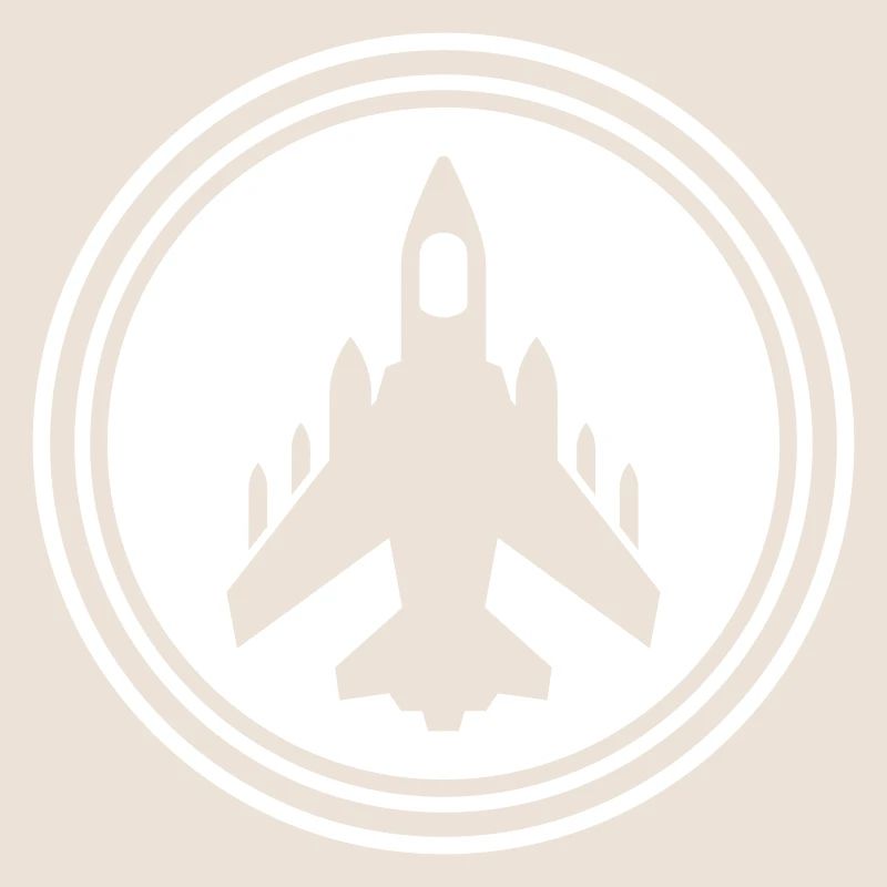Airplane jet symbol