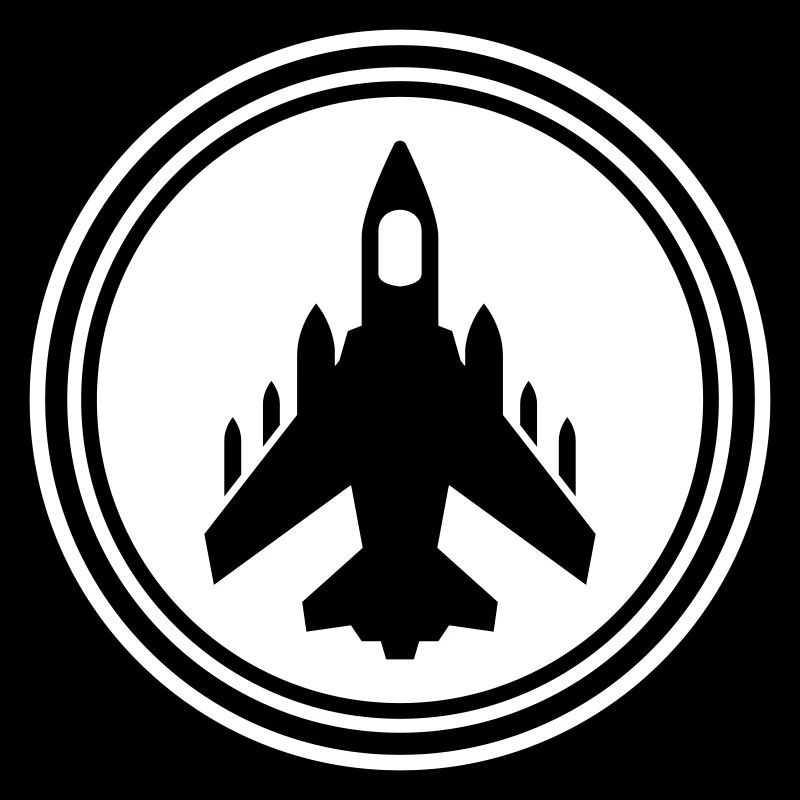 Symbole de jet d’avion