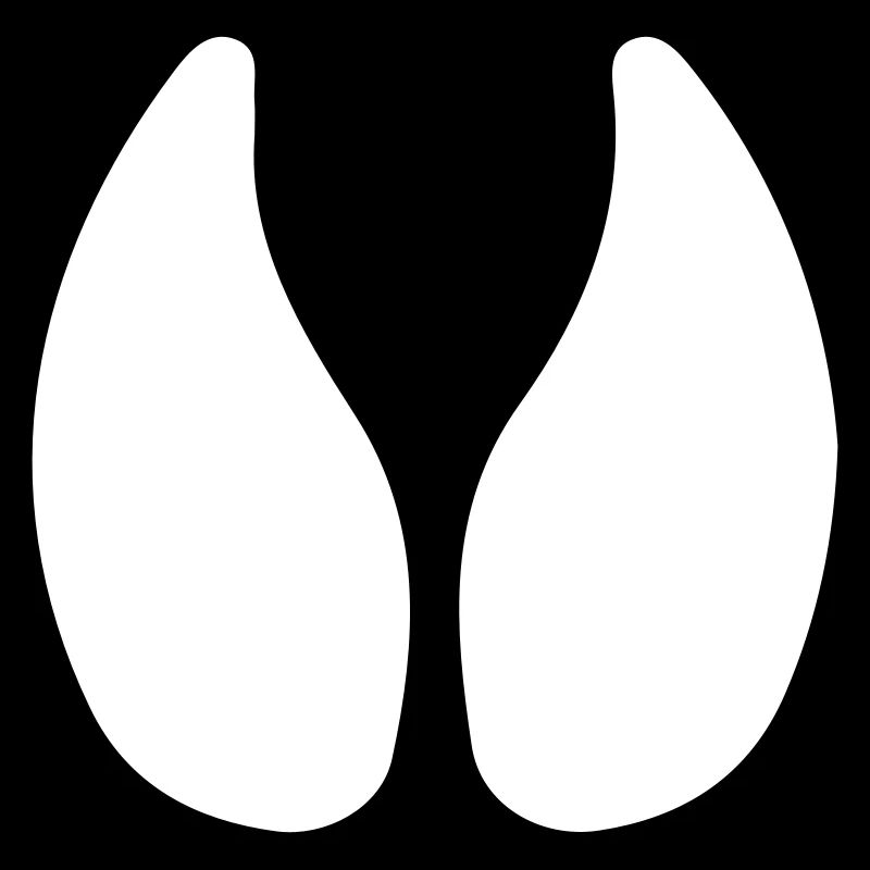 Empreinte de sabot vache étable étable