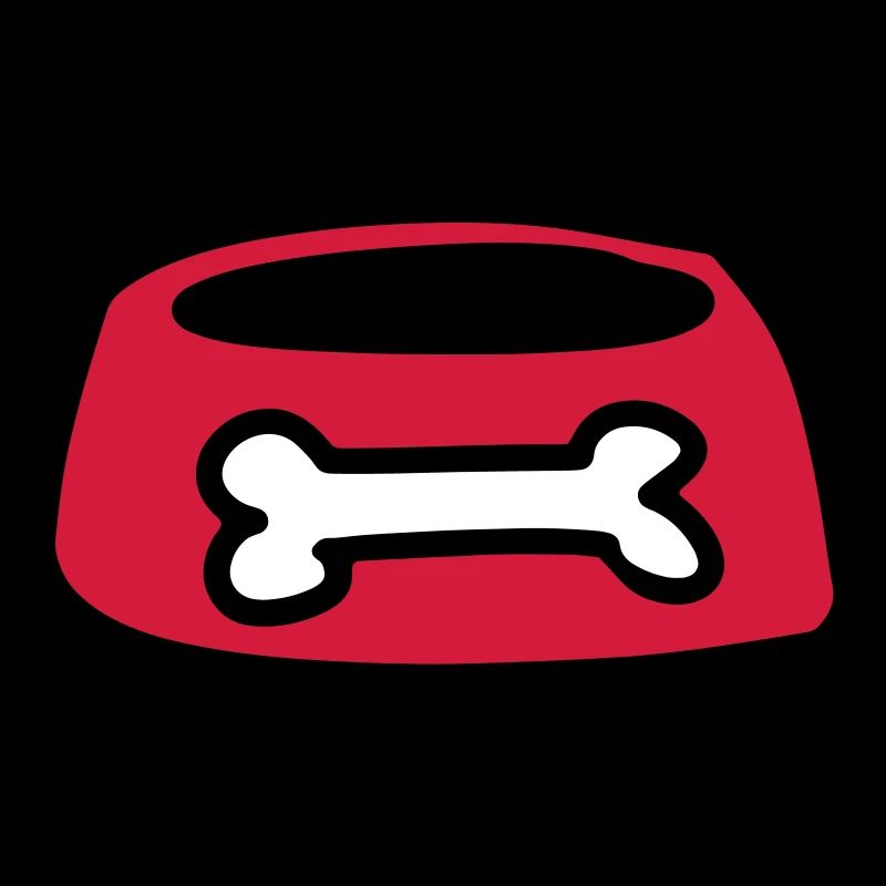 Futternapf Hundenapf Knochen Geschenkidee Hunde