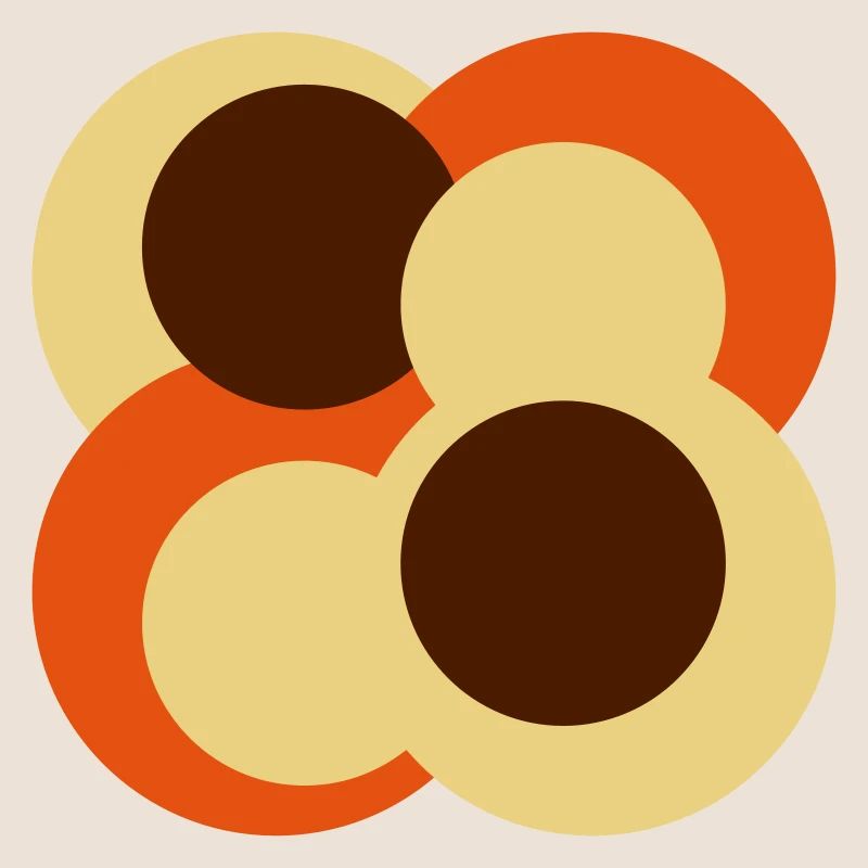 Abstract Geometric Circular Shapes