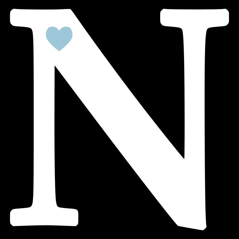 Buchstabe N Anfangsbuchstabe