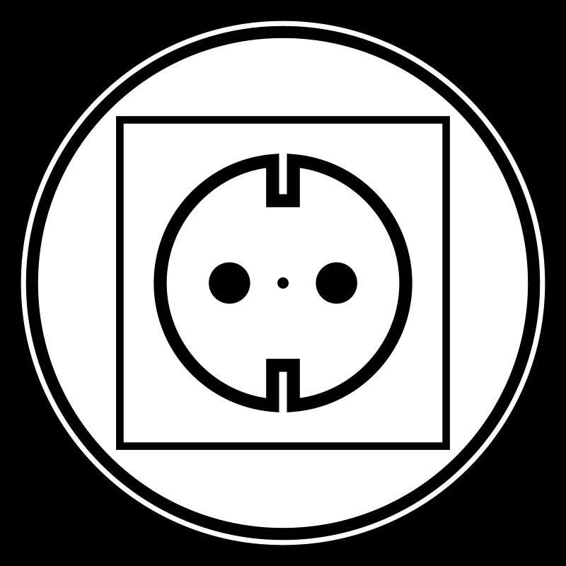 Steckdose Symbol