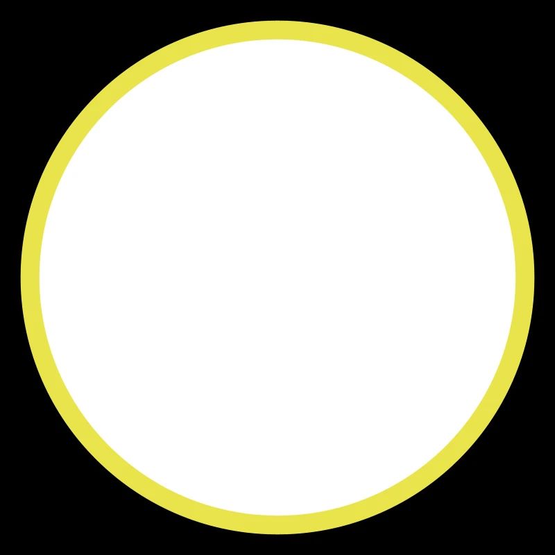 Kreis Symbol Leer