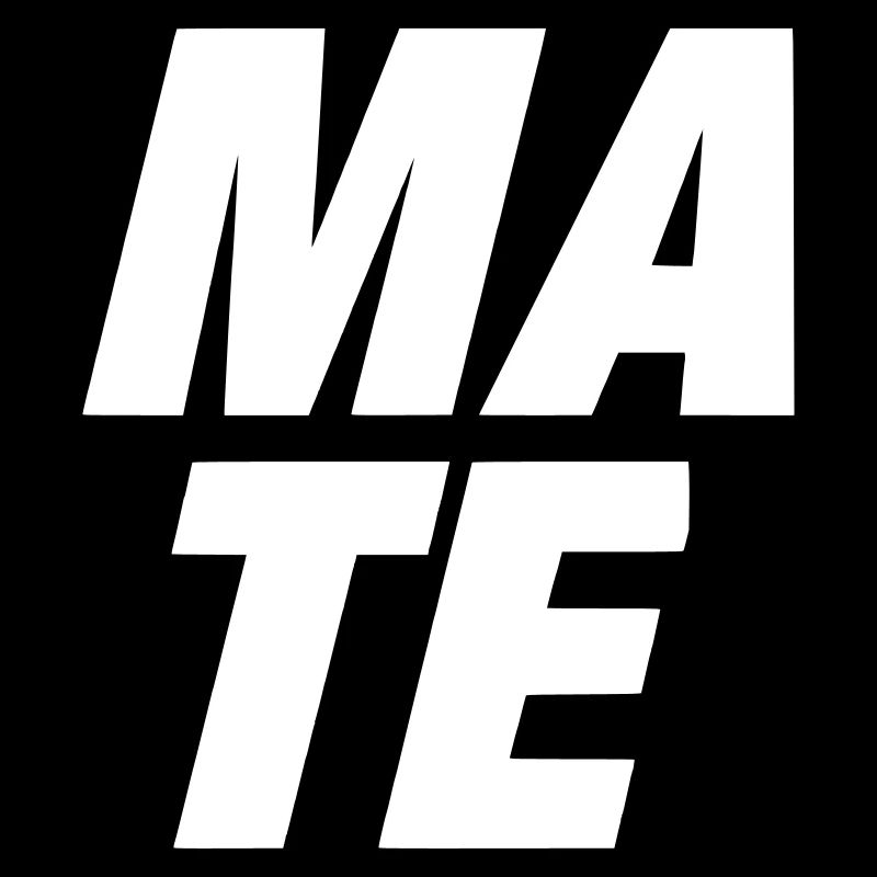 Accessoires | lettrage « MATE »