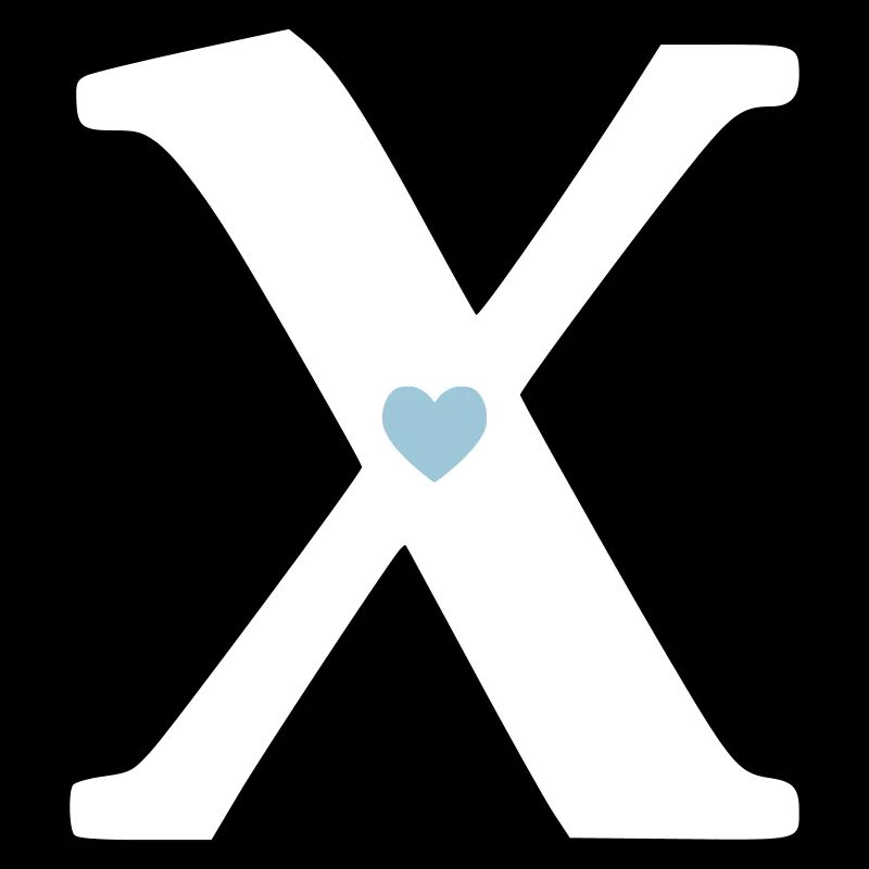 Lettre X Point de départ