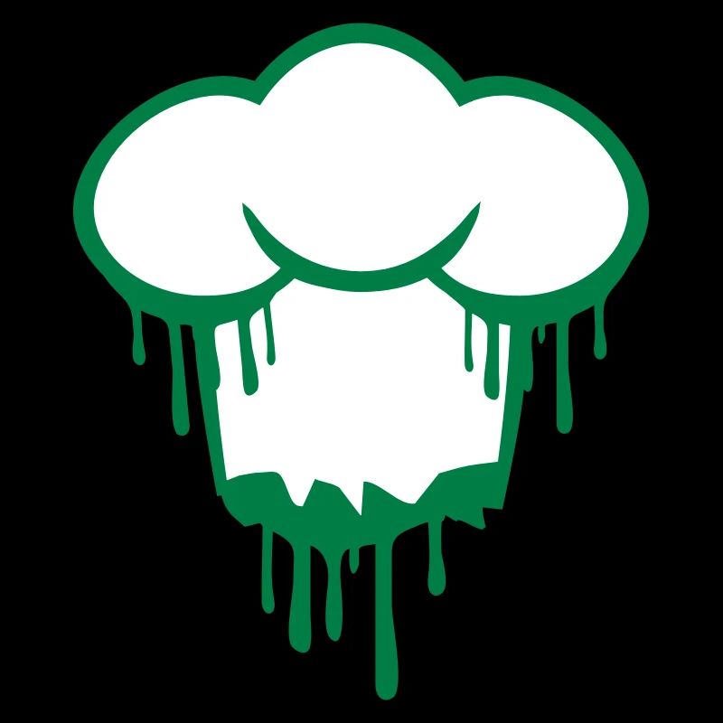 Graffiti Chef's Hat Kitchen Master Chef Cool Spray