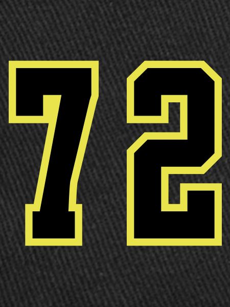 Maillot à numéros 72