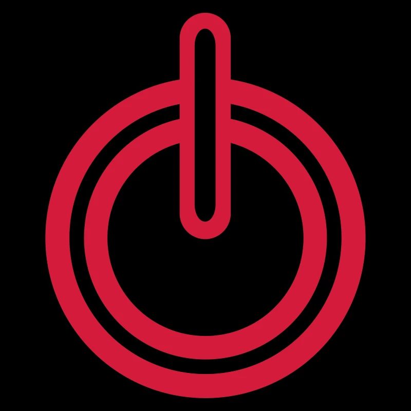 signe symbole de puissance forme Icône d'ordinateur