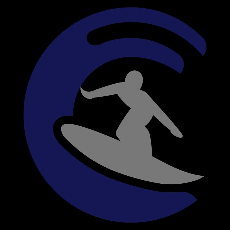 Logo du surfeur