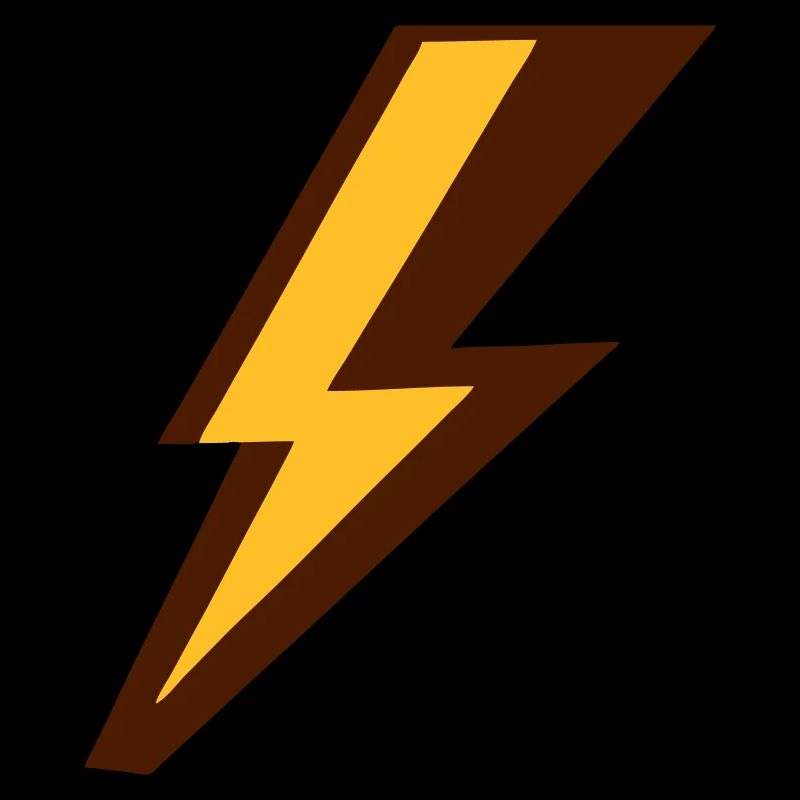 farbiger Blitz