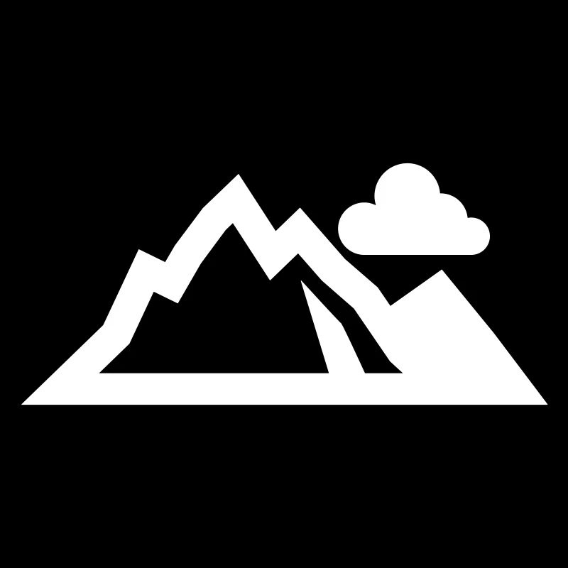 Silhouette des monts Berge