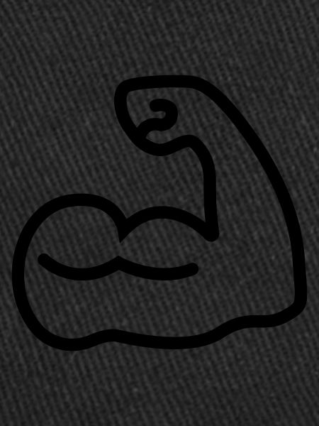 Muscles biceps icon