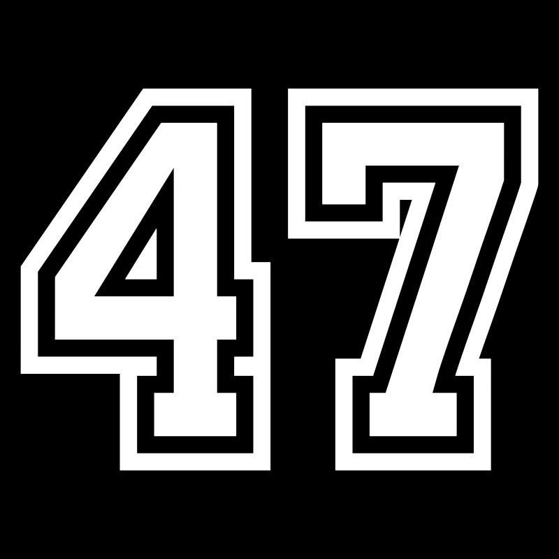 47 Zahl symbol