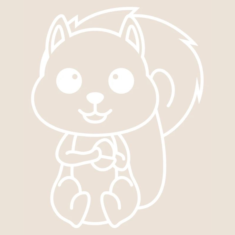 Eichhörnchen Comic Tier