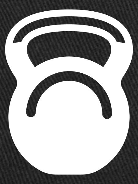 Dumbbell weights icon