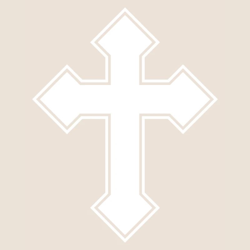 Icône de symbole de croix