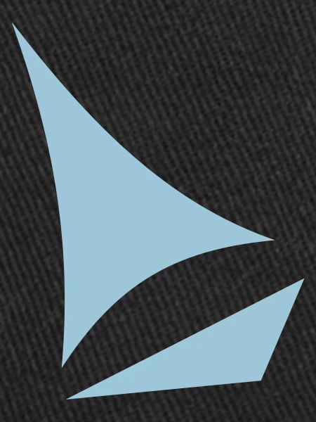 stylized sailboat
