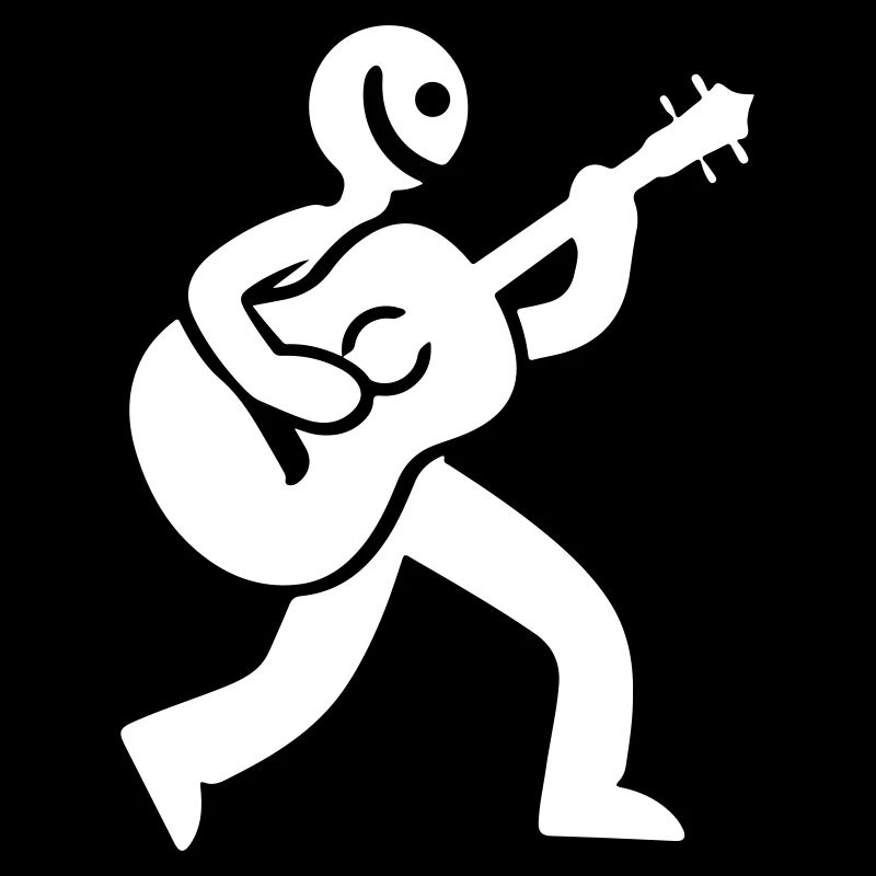 Gitarrist Symbol