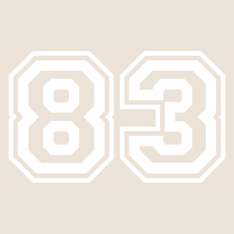 83 Numéro de numéro