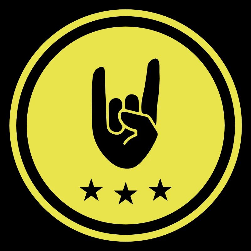 Symbole de la main de fête