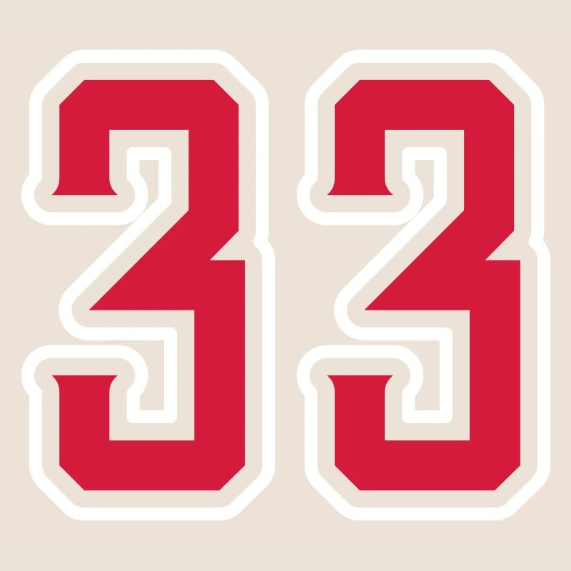 33 Symbole numérique
