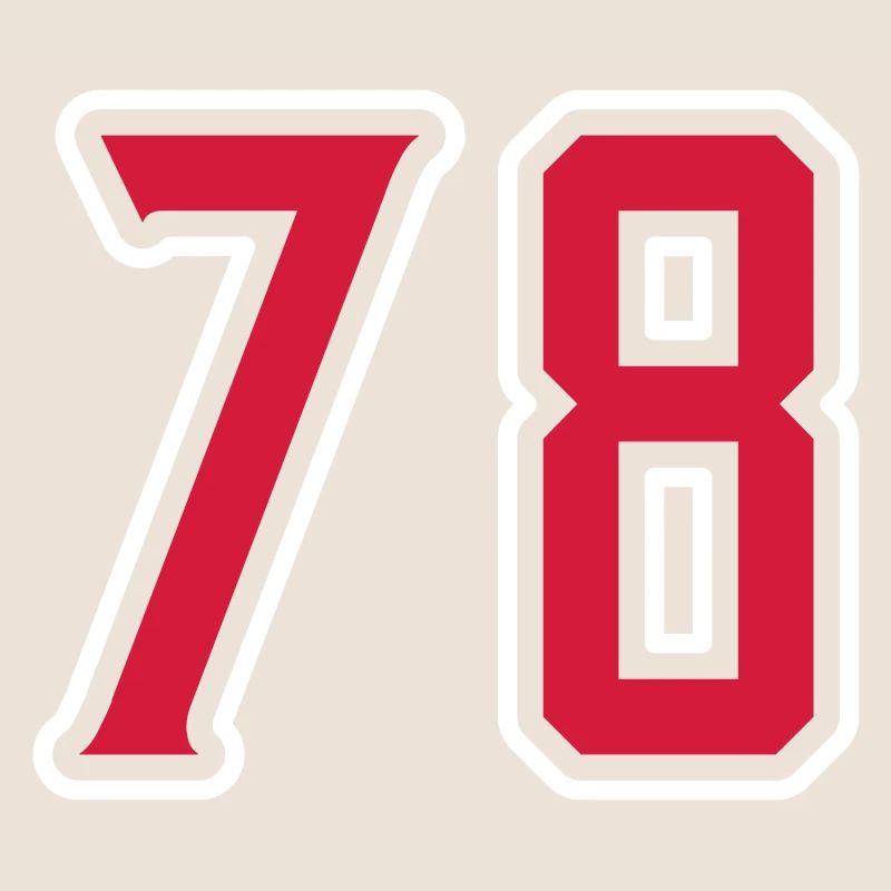 Symbole numérique 78