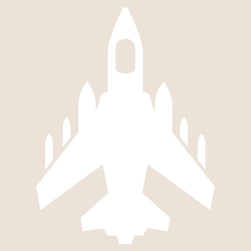 Airplane jet symbol