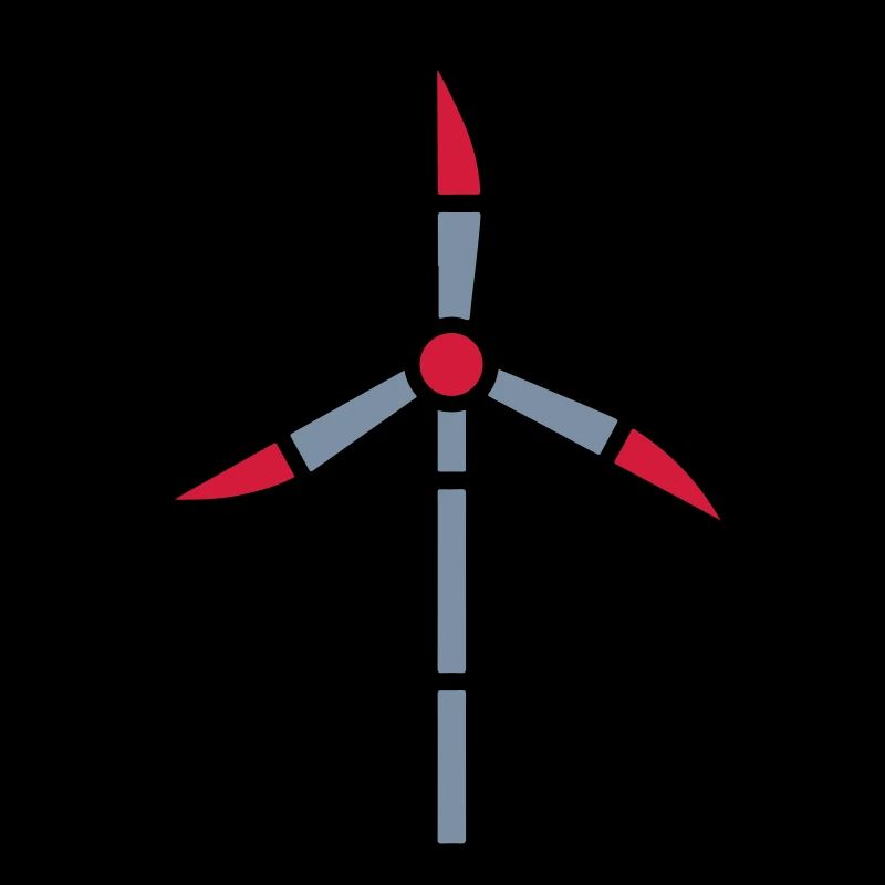 Icône d’usine d’éolienne d’éolienne