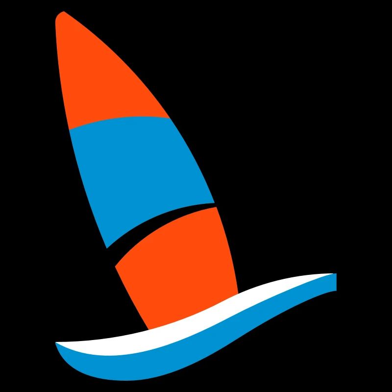 Logo de planche à voile