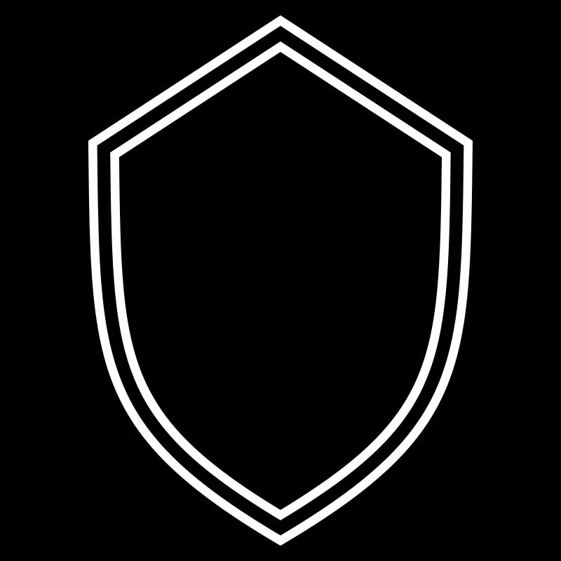 Blason vide bouclier