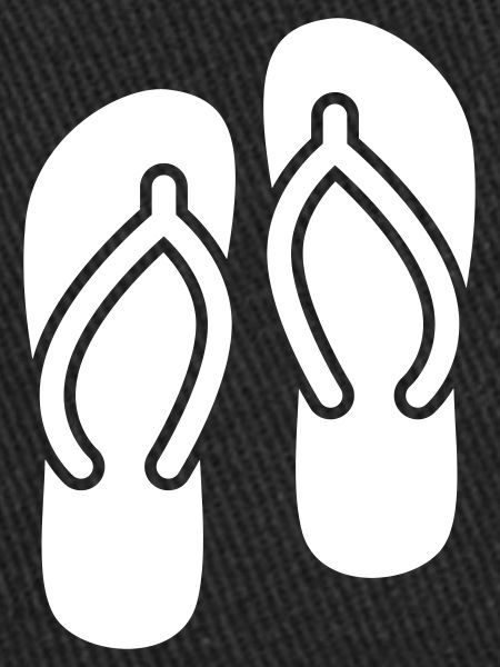 Flip-flops icon