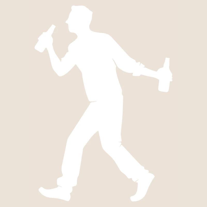Drinking Party Silhouette