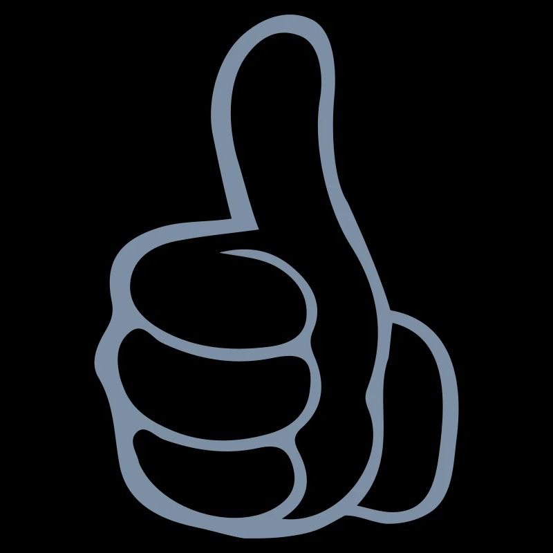 Hand thumbs up