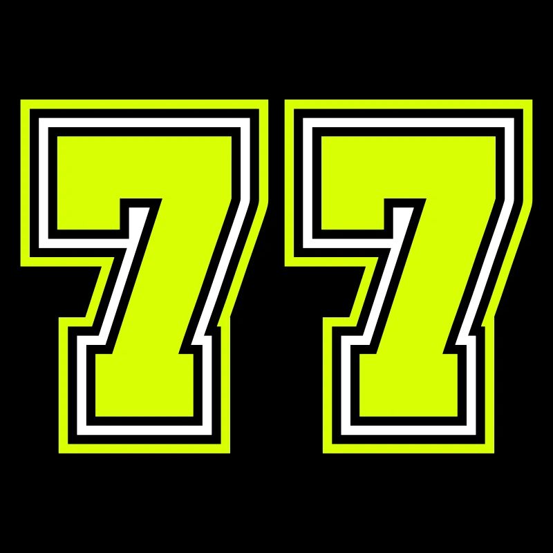 77 Zahl Symbol