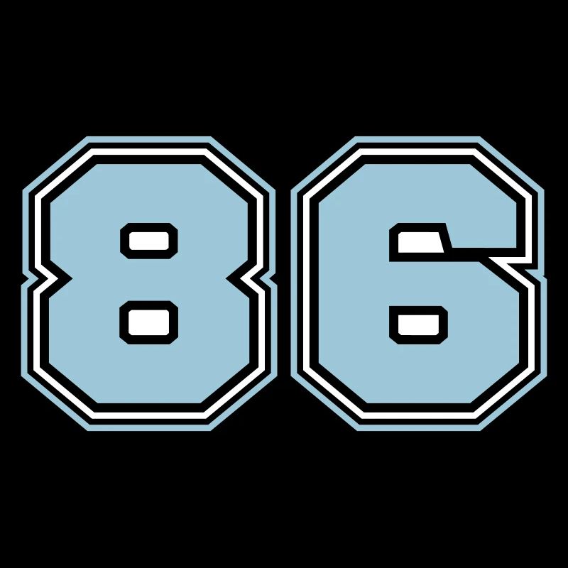 86 Numéro de numéro