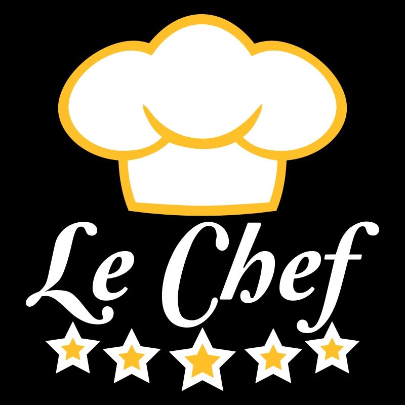 Le Chef toque de chef de cuisine 5 étoiles