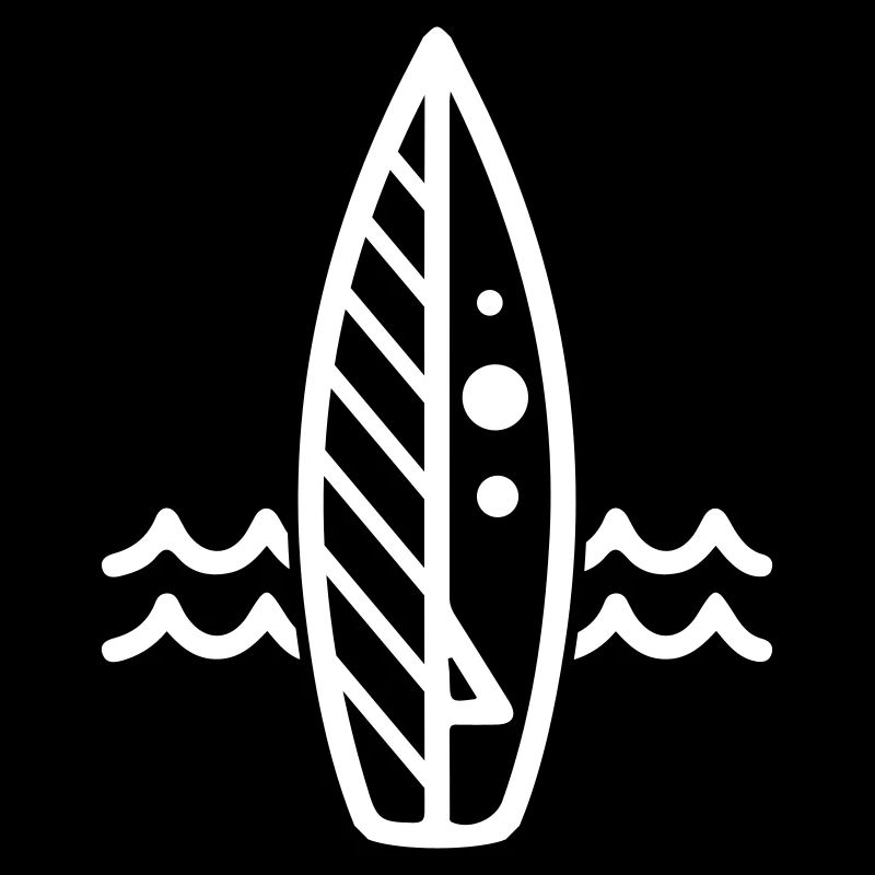 Icône de l’icône de planche de surf