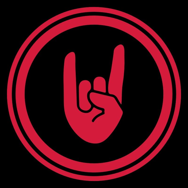 Symbole de la main de fête