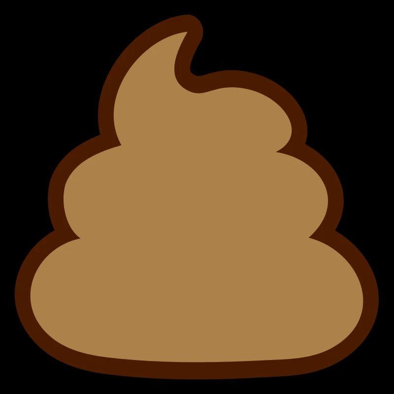 Shit pile disgusting icon